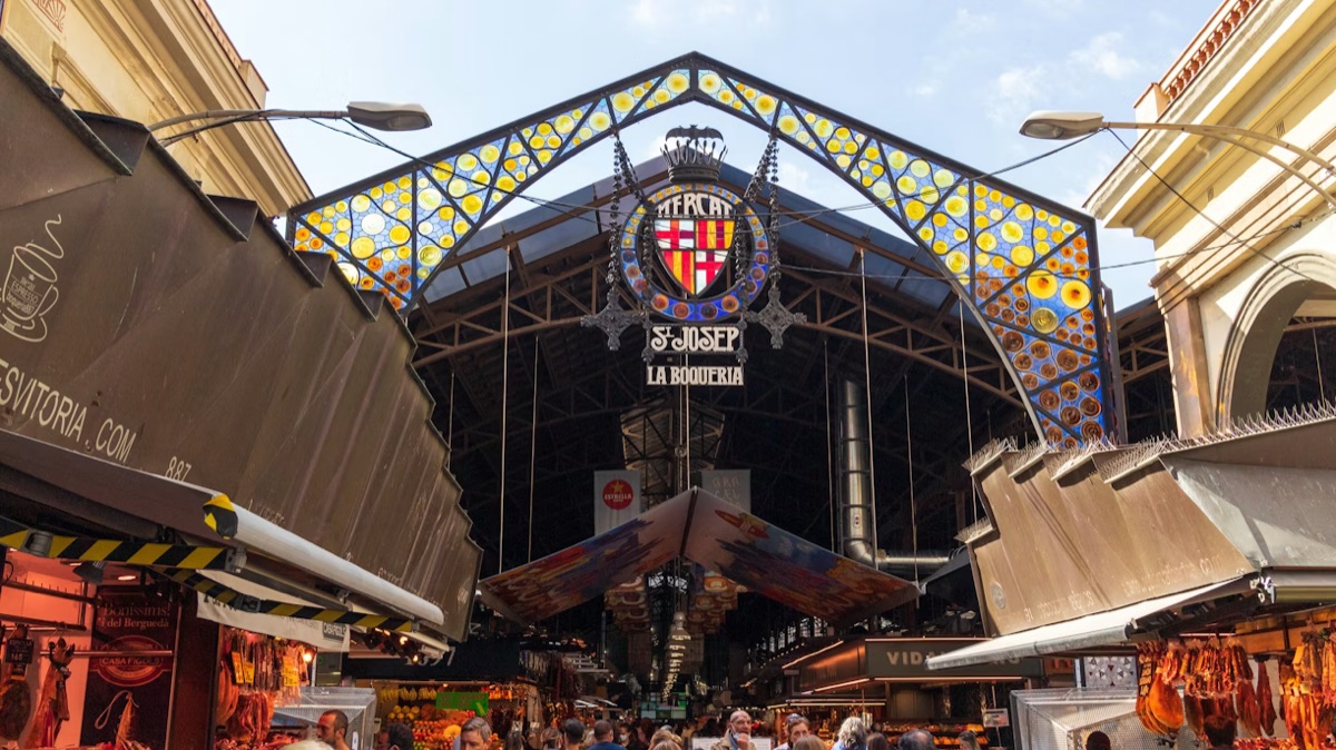 Le marché de la Boqueria