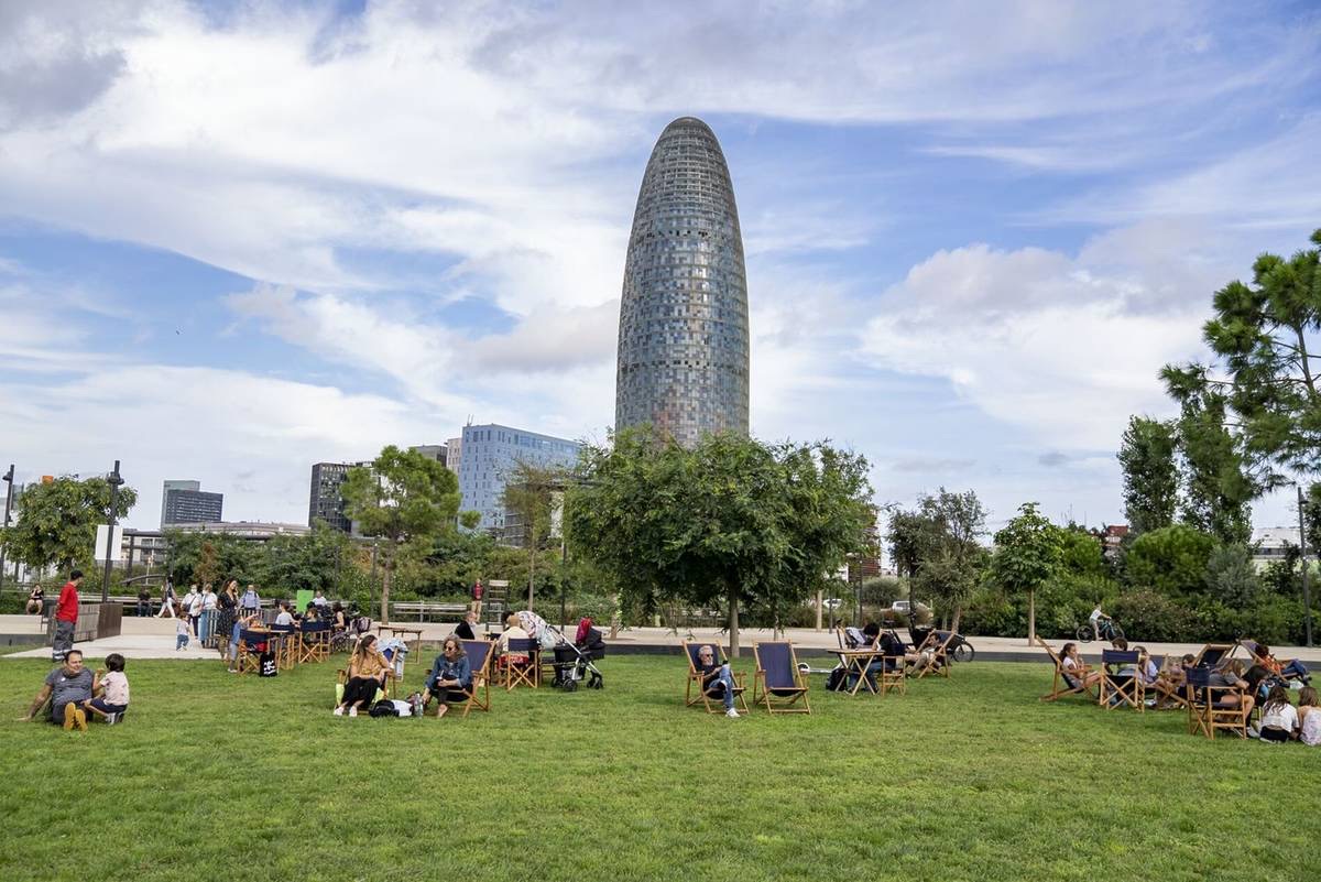 Le parc de les Glòries